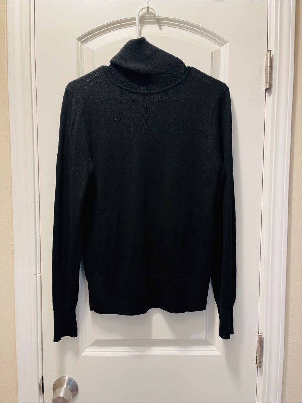 J. Crew Black Women's Turtleneck Sweater